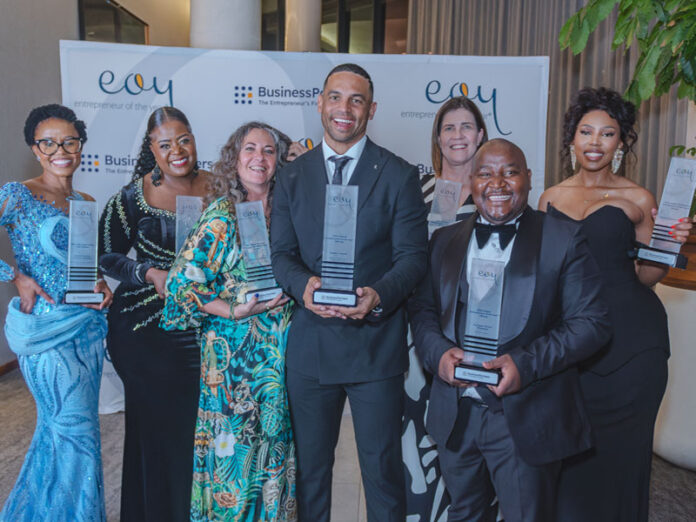 Winners of the 2024 Business Partners Limited Entrepreneur of the Year Awards