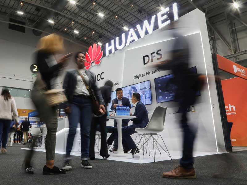 Huawei stand at Converge Africa 2025