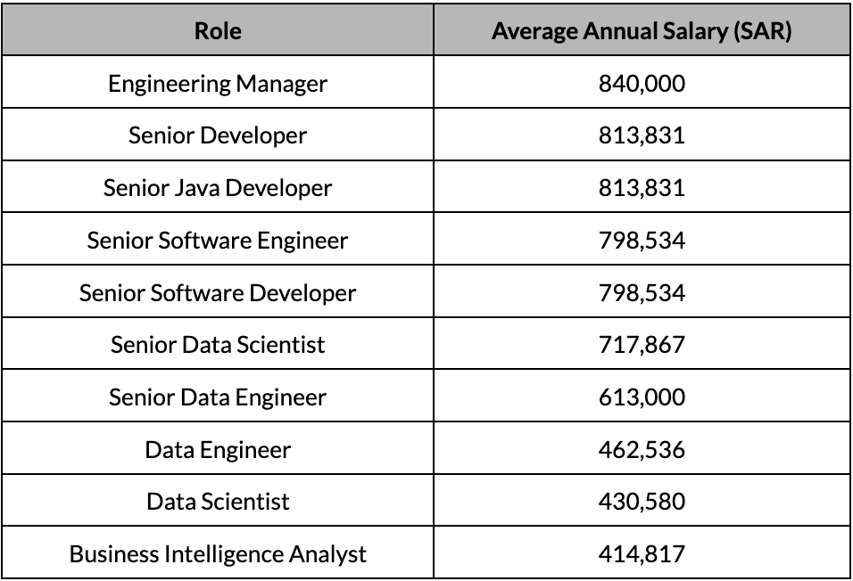 top paying tech jobs South Africa