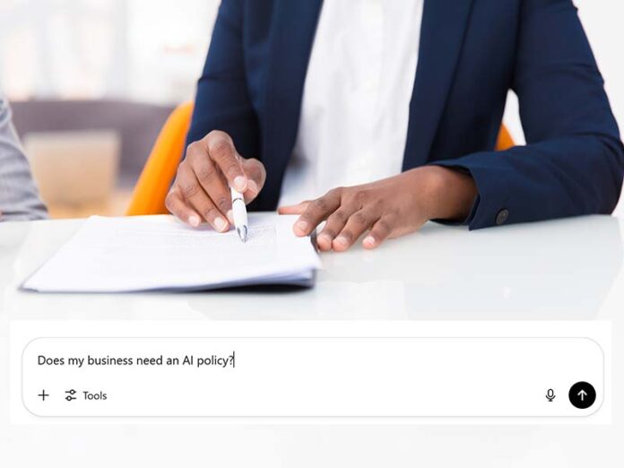 what need to be in your workplace AI policy